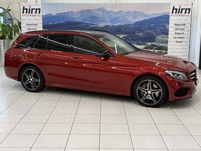 Rot Gebraucht 2016 Mercedes C250 AMG line Kombi | CHF 20’800 (Fairer Preis)