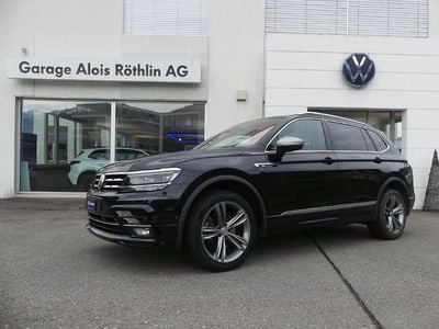 Schwarz Gebraucht 2021 VW Tiguan Allspace Highline SUV | CHF 31’900 (Fairer Preis)