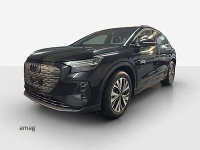 Mythosschwarz metallic Gebraucht 2025 Audi Q4 e-tron Advanced SUV | CHF 42’900