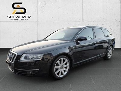 Schwarz Gebraucht 2008 Audi A6 S-Line Kombi | CHF 6’500 (Fairer Preis)