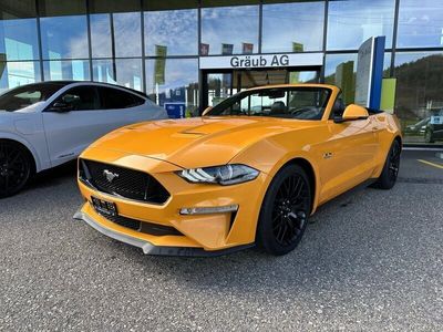 gebraucht Ford Mustang GT Convertible 5.0 V8 Automat CYBER ORANGE