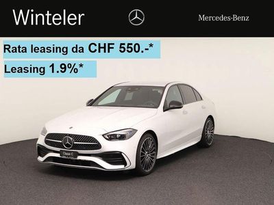 Neu Mercedes C220 197 PS (144 kW) 2025 Weiss Limousine