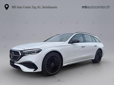 Gebraucht Mercedes E220 AMG line 220 PS (161 kW) 2025 Weiss Kombi