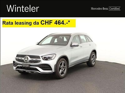 Silber Gebraucht 2021 Mercedes GLC200 AMG line SUV | CHF 37’900 (Fairer Preis)