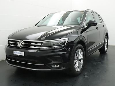 Schwarz Gebraucht 2020 VW Tiguan Highline SUV | CHF 27’420 (Guter Preis)