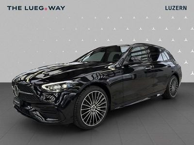 Neu Mercedes C220 197 PS (144 kW) 2025 Schwarz Kombi