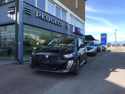 Neu Peugeot 208 Allure Premium 100 PS (73 kW) 2025 Schwarz Kleinwagen