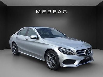 Silber Gebraucht 2017 Mercedes C250 AMG line Limousine | CHF 26’500 (Fairer Preis)