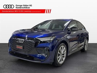 Gebraucht Audi Q4 Sportback e-tron Ambiente 219 kW (299 PS) 2022 Blau SUV