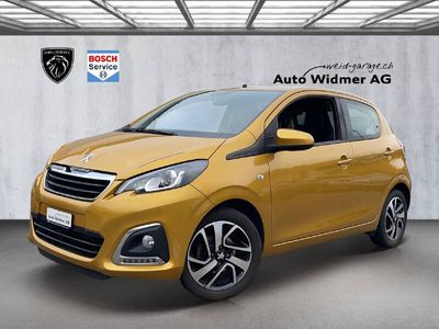 gebraucht Peugeot 108 · Allure 82 PS Benzin 5G Schaltgetriebe