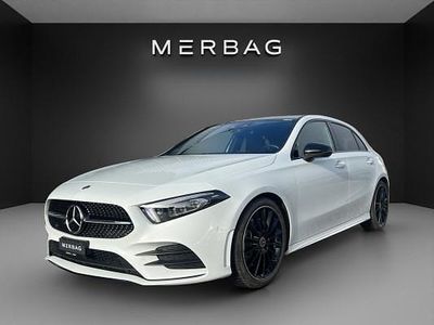 Weiss Gebraucht 2022 Mercedes A250 AMG line Limousine | CHF 36’900 (Fairer Preis)