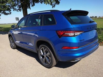 gebraucht Skoda Kodiaq Sportline 4x4 2.0 TDI DSG 7 Sitzer Matrix Pano