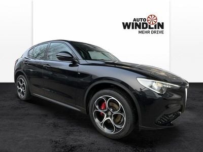 Schwarz Gebraucht 2019 Alfa Romeo Stelvio Business SUV | CHF 31’900 (Teuer)