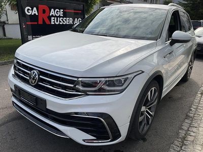 Weiss Gebraucht 2022 VW Tiguan R-line SUV | CHF 41’900 (Teuer)