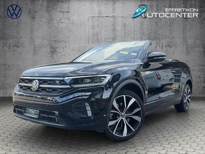 Schwarz Gebraucht 2022 VW T-Roc R-line SUV | CHF 35’800 (Teuer)