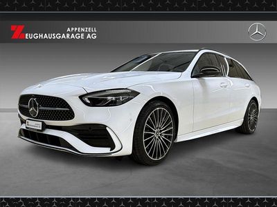 Neu Mercedes C220 197 PS (144 kW) 2025 Weiss Kombi