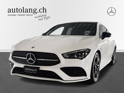 Weiss Gebraucht 2022 Mercedes CLA200 Shooting Brake AMG line Kombi | CHF 34’800 (Etwas zu teuer)