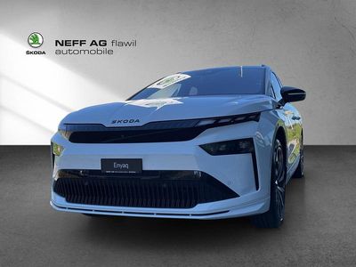 Weiss Gebraucht 2025 Skoda Enyaq iV SportLine SUV | CHF 54’620 (Fairer Preis)