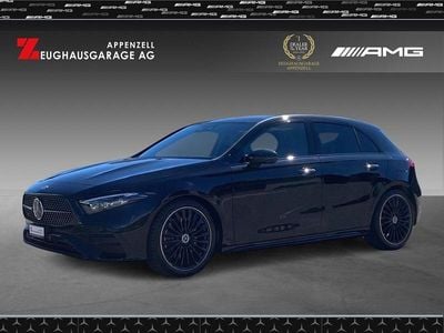 Schwarz Gebraucht 2025 Mercedes A250 AMG line Limousine | CHF 49’920 (Teuer)
