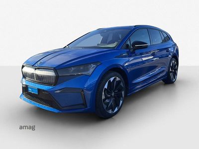 Race blau, metallic Gebraucht 2021 Skoda Enyaq iV SportLine SUV | CHF 31’990 (Fairer Preis)