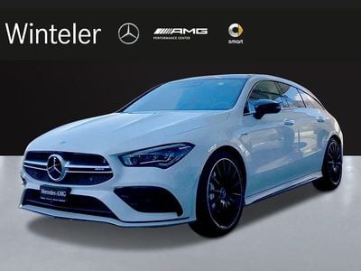Weiss Gebraucht 2021 Mercedes CLA35 AMG Shooting Brake AMG Kombi | CHF 57’800