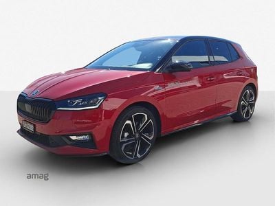 Velvet rot, met. s./schw. dach Gebraucht 2025 Skoda Fabia Monte Carlo Limousine | CHF 31’900 (Teuer)