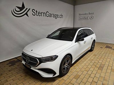 Neu Mercedes E200 AMG line 204 PS (150 kW) 2025 Weiss Kombi