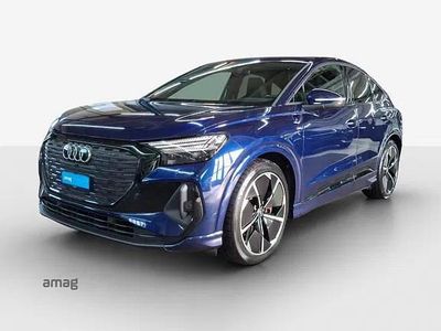 Gebraucht Audi Q4 e-tron Ambiente 219 kW (299 PS) 2022 Navarrablau metallic SUV