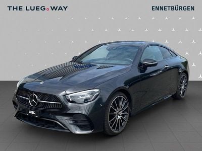 Anthrazit Gebraucht 2023 Mercedes E200 AMG line Coupé | CHF 49’900 (Fairer Preis)
