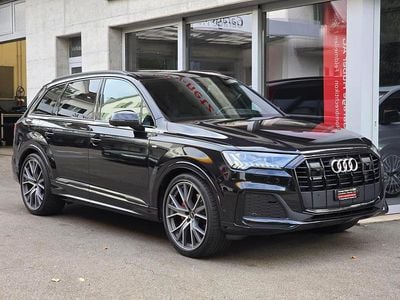 Schwarz Gebraucht 2021 Audi Q7 S-Line SUV | CHF 64’800 (Etwas zu teuer)