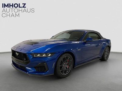 Blau Neu 2025 Ford Mustang GT Convertible Cabrio | CHF 71’350 (Etwas zu teuer)