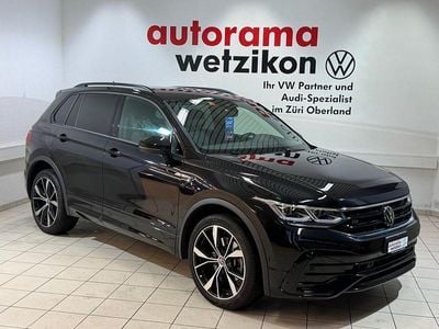 Schwarz Gebraucht 2022 VW Tiguan R-line SUV | CHF 33’600 (Guter Preis)