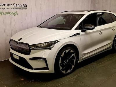 Weiss Gebraucht 2025 Skoda Enyaq iV SportLine SUV | CHF 34’910 (Guter Preis)
