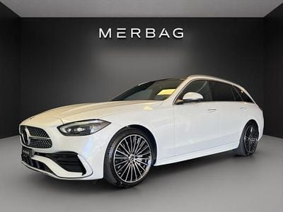 Weiss Gebraucht 2025 Mercedes C220 Kombi | CHF 59’900 (Fairer Preis)