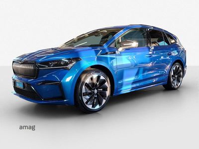 Race blau, metallic Gebraucht 2021 Skoda Enyaq iV SportLine SUV | CHF 29’490 (Fairer Preis)
