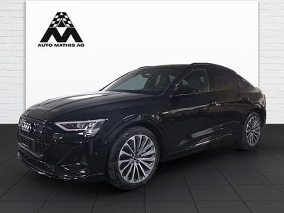 Schwarz Gebraucht 2021 Audi e-tron S-Line SUV | CHF 29’900 (Guter Preis)
