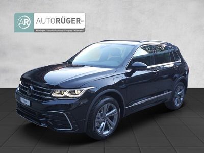 Schwarz Gebraucht 2023 VW Tiguan R-line SUV | CHF 53’880