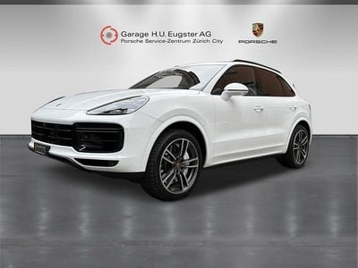 Weiss Gebraucht 2021 Porsche Cayenne Turbo SUV | CHF 93’900 (Teuer)
