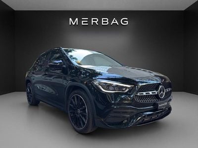 Schwarz Gebraucht 2022 Mercedes GLA200 AMG line SUV | CHF 39’900 (Fairer Preis)