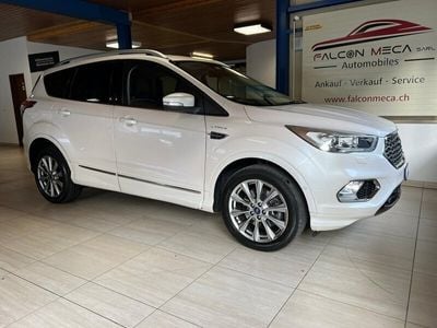 Weiss Gebraucht 2017 Ford Kuga Vignale SUV | CHF 15’900 (Etwas zu teuer)