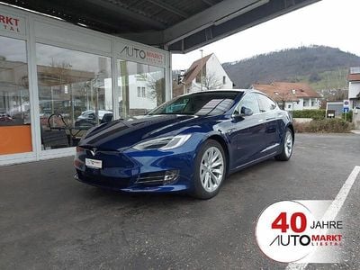 Gebraucht Tesla Model S 386 kW (525 PS) 2017 Blau Kleinwagen
