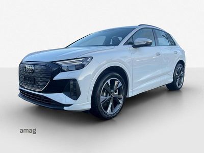Gletscherweiss metallic Gebraucht 2024 Audi Q4 e-tron Attraction SUV | CHF 45’900