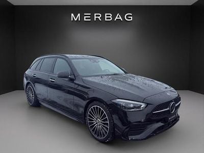 Neu Mercedes C200 204 PS (150 kW) 2025 Schwarz Kombi