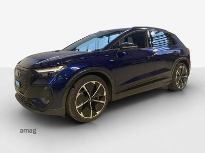 Navarrablau metallic Gebraucht 2022 Audi Q4 e-tron Ambiente SUV | CHF 39’900 (Fairer Preis)