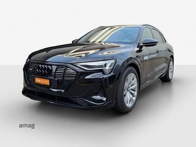 Gebraucht Audi e-tron Black Edition 300 kW (408 PS) 2022 Mythosschwarz metallic SUV