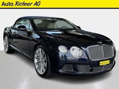 Blau Gebraucht 2014 Bentley Continental GT Convertible Cabrio | CHF 97’800