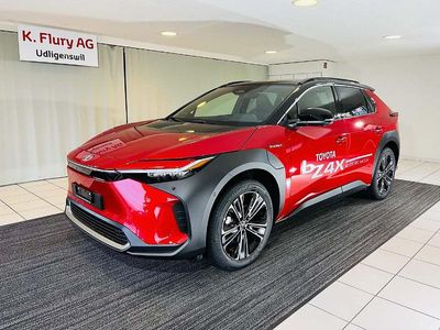 Rot Gebraucht 2022 Toyota bZ4X Premium SUV | CHF 43’900 (Teuer)
