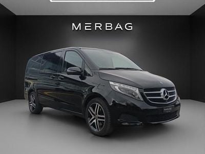 Schwarz Gebraucht 2018 Mercedes V250 Van / Kleinbus | CHF 31’900 (Superpreis)