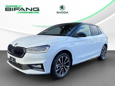 Weiss Neu 2025 Skoda Fabia Monte Carlo Limousine | CHF 29’990 (Fairer Preis)