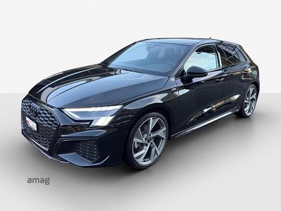 Mythosschwarz metallic Gebraucht 2024 Audi A3 S-Line Limousine | CHF 48’900